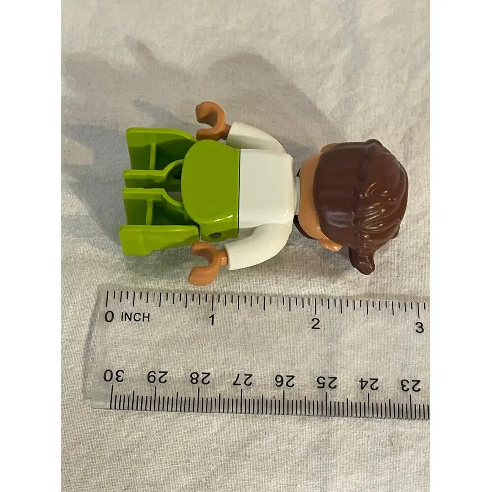 Lego Duplo recycle truck driver figure